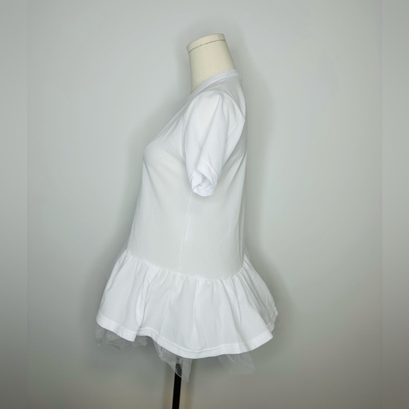 Comme Des Garçons tulle-nettling short-sleeve t-shirt - Picture 8 of 9